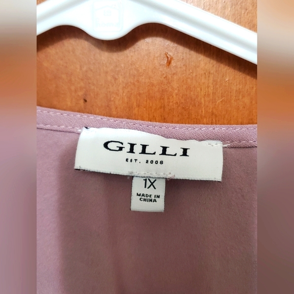 Gilli mauve tie back dress - Picture 2 of 4